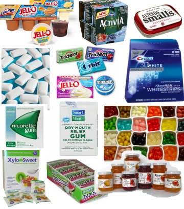 Xylitol containing products